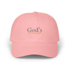 God's Not Complicated Classic Dad Cap - Stylish White Hat for Everyday Wear