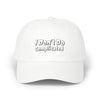 I Don't Do Complicated Classic Dad Cap - White Casual Hat for Dads