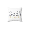 Inspirational God’s Not Complicated Pillow