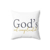 Inspirational God’s Not Complicated Pillow