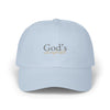 God's Not Complicated Classic Dad Cap - Stylish White Hat for Everyday Wear