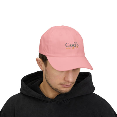 God's Not Complicated Classic Dad Cap - Stylish White Hat for Everyday Wear