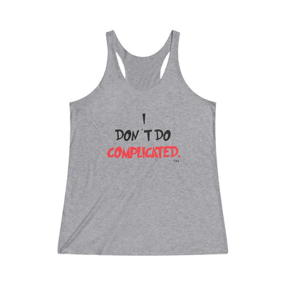 Women's Tri-Blend Racerback Tank