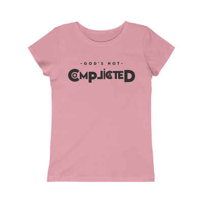 God's Not Complicated Girls Princess Tee